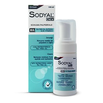 SODYAL® DEX: Sanfter Reinigungsschaum für die Augenpartie