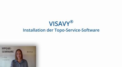 VISAVY® auf Ihrem Topographen installieren - Schritt für Schritt