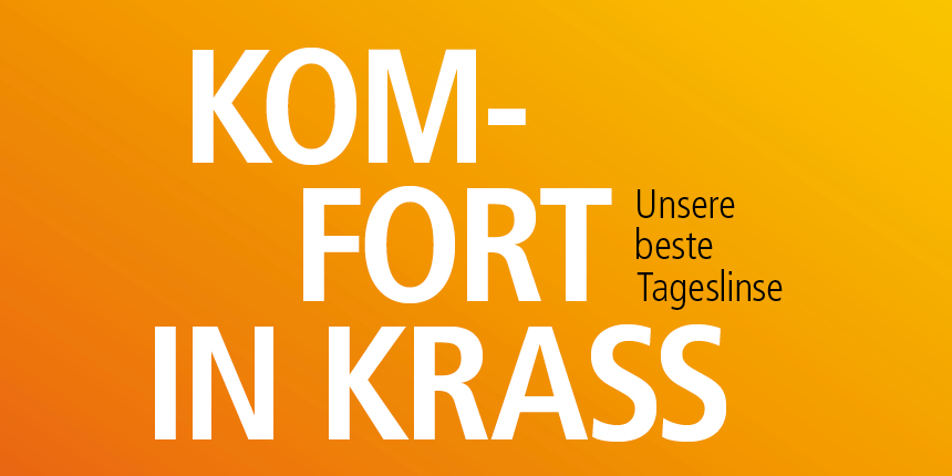Komfort in krass: Tageslinse DELIVERY RIBO ist unspürbar
