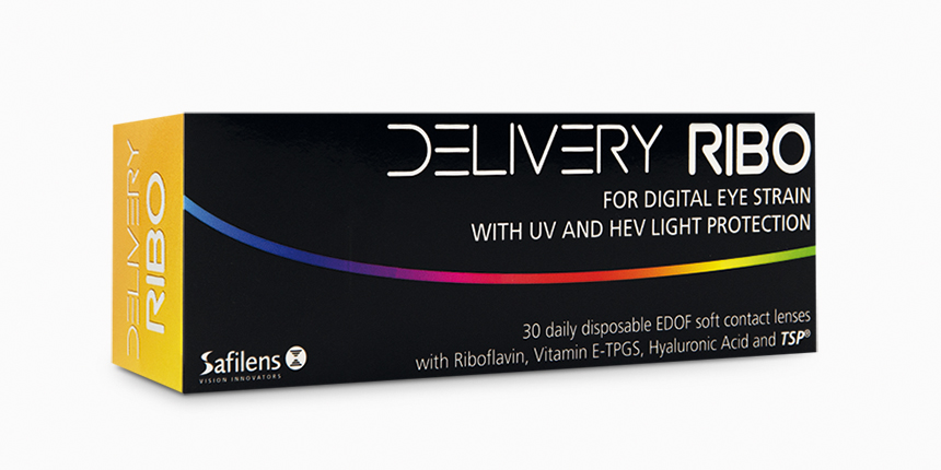 Verpackung der Tageslinse DELIVERY RIBO