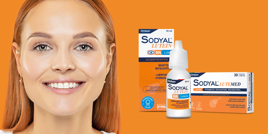 Antioxidativer Schutz für die Augen: SODYAL® LUTEIN und SODYAL® LUTEMED